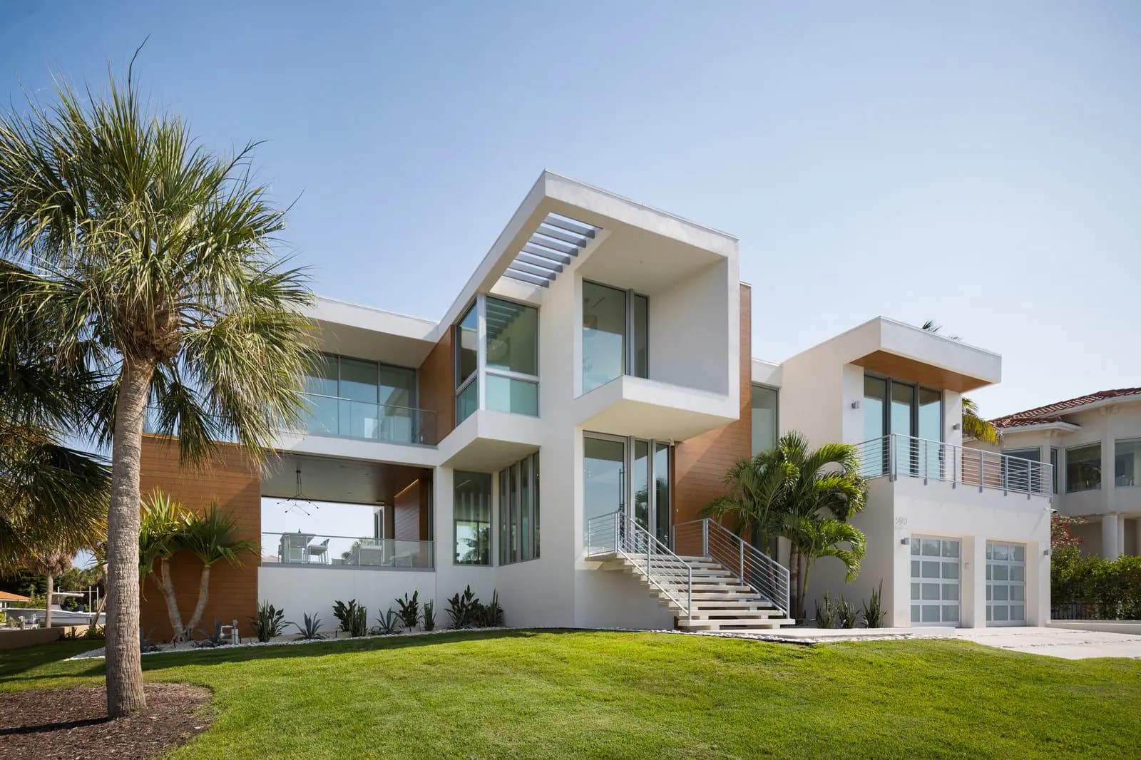 Jessmyth Cove, a coastal, contemporary, modern home built by Voigt Brothers Construction